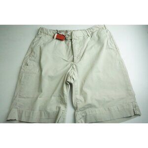 Isaia Napoli Sportivo Tinto Cotton Blend Khaki Brown Shorts 52R BRAND NEW
